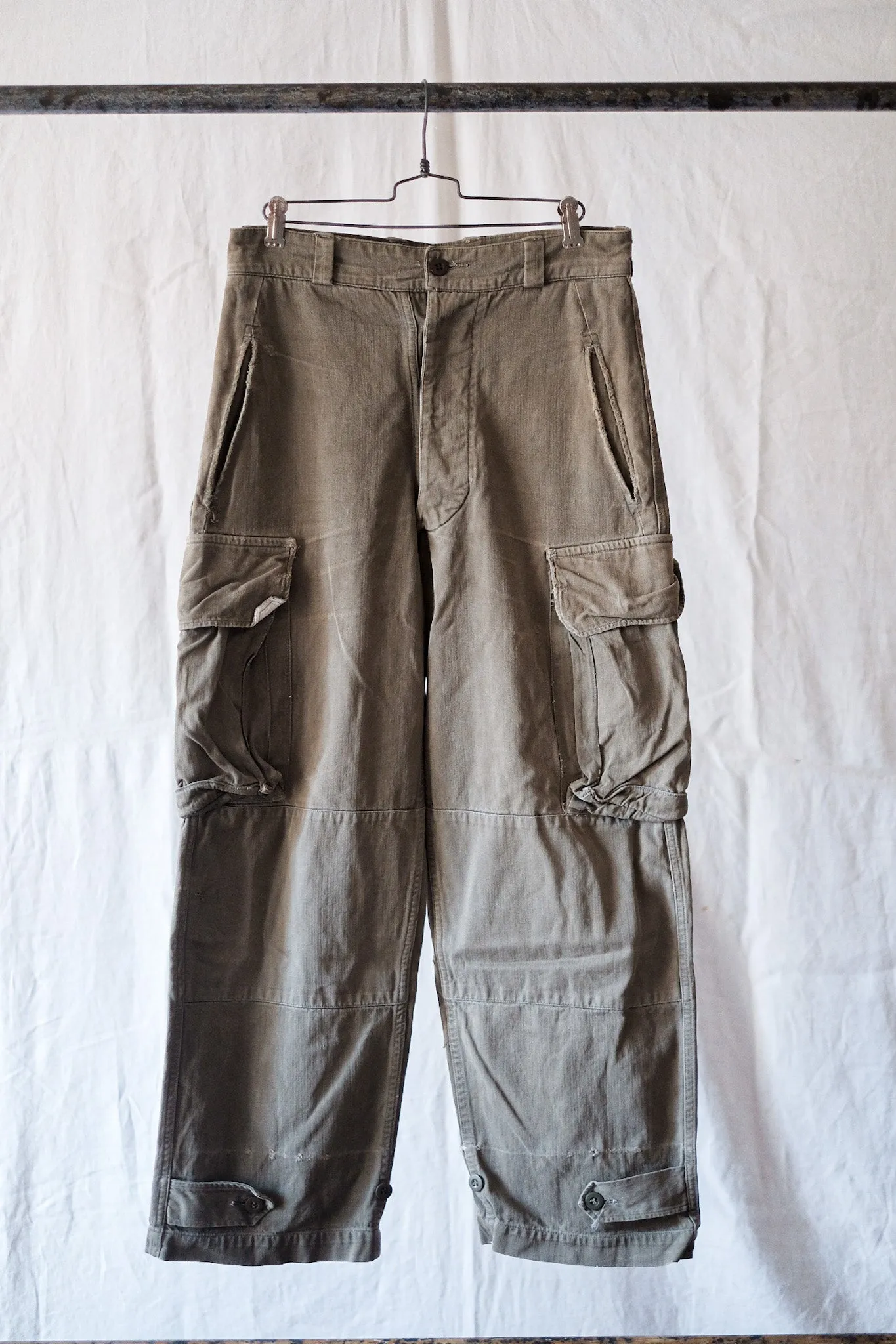 [~ 60's] French Army M47 Taille des pantalons de terrain.21