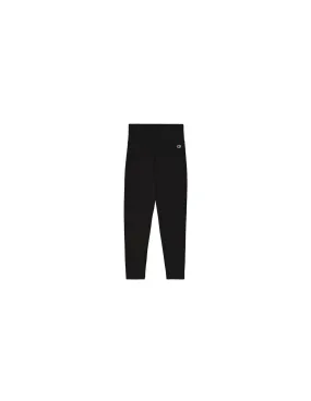 Collants Champion Leggings Femme Crop Black