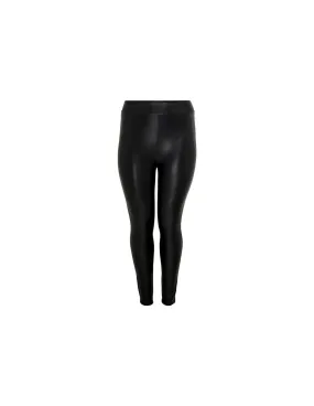 Collants Seulement Carrool Coated Black Femme