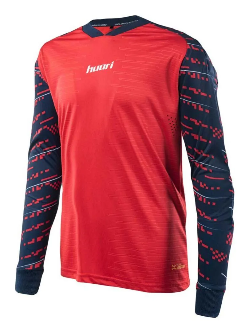 Huari - Maillot de gardien de but NUEVOS - Rouge cachemire