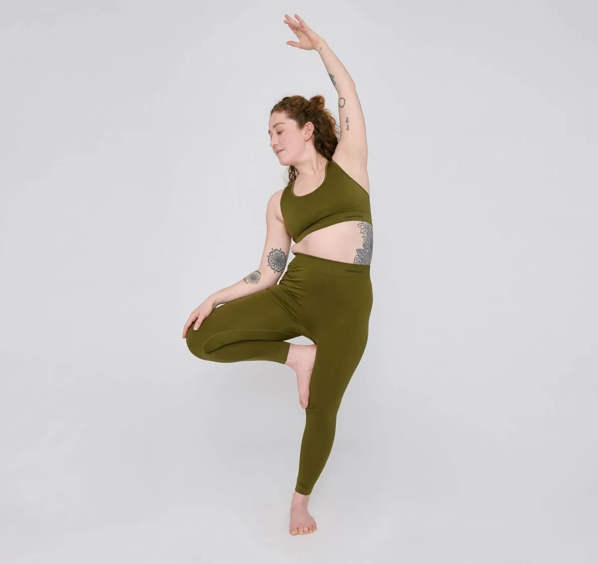 Leggings Active Olive ⋆ Bella Green ⋆ Nachhaltige Mode