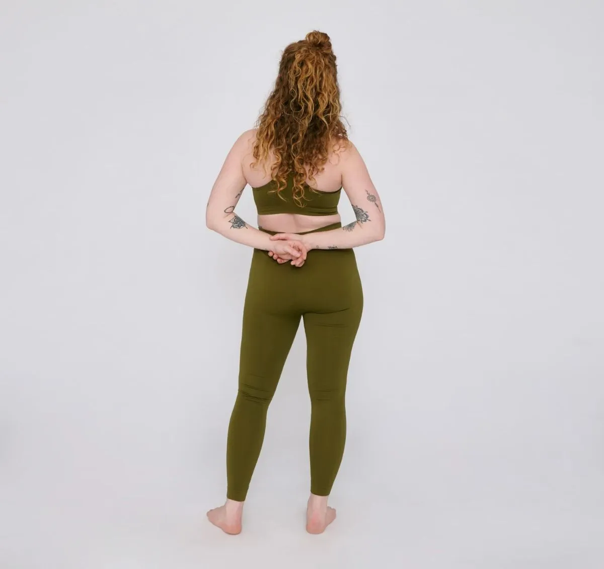 Leggings Active Olive ⋆ Bella Green ⋆ Nachhaltige Mode