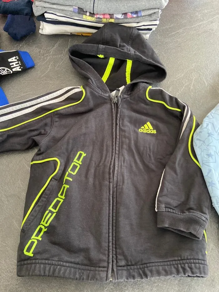 Lot 2 vestes marques 2 ans - adidas - 18 mois  | Beebs