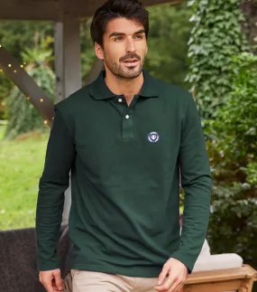 Polo Homme Manches Longues Sapin - Le Blason