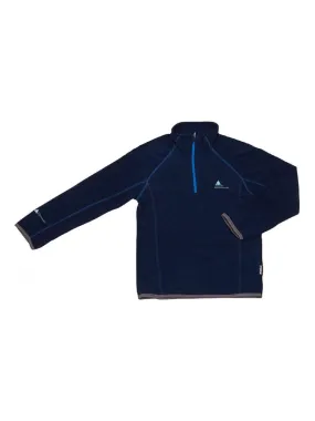 Sweat polaire garçon ECAFINE - Bleu marine