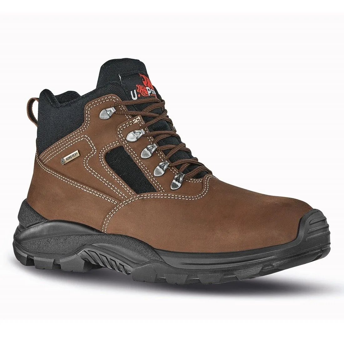 U-Power - Chaussures de sécurité hautes en goretex imperméables SMASH GTX - Environnements humides - S3 WR HI CI SRC